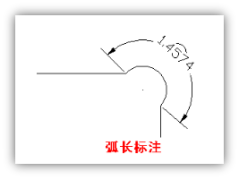 CAD弧長怎么標注