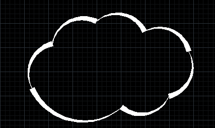 怎么使用CAD繪制云彩圖