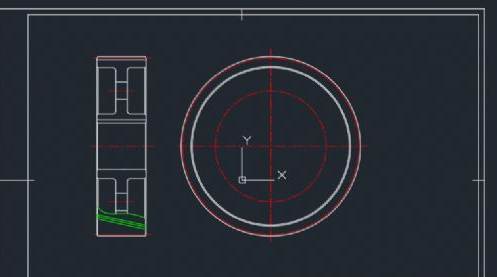 中望CAD繪制齒輪零件圖