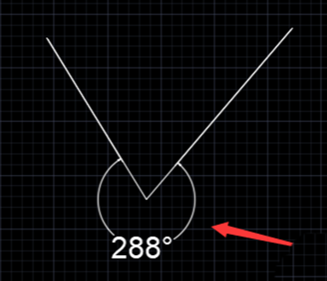CAD如何標注鈍角度數(shù)？