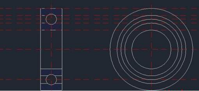 CAD繪制深溝球軸承的步驟