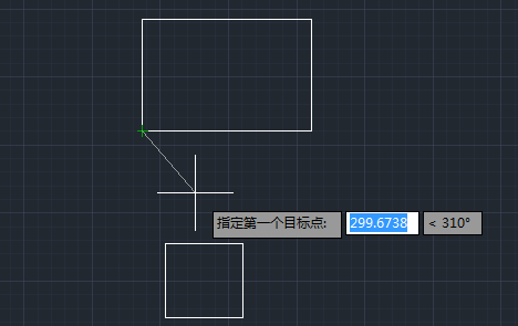 CAD兩個(gè)圖形縮放對(duì)齊的方法